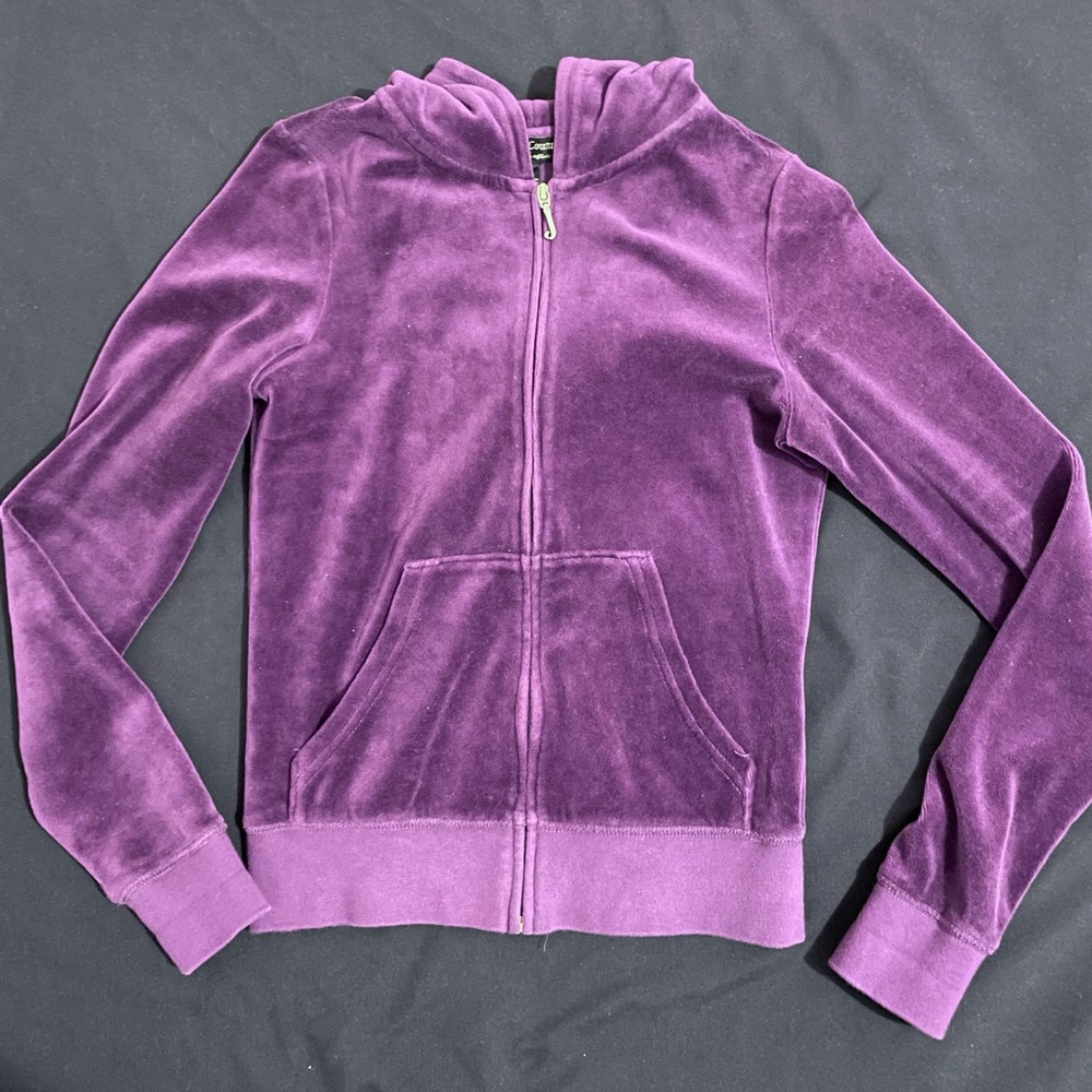 Juicy Couture Purple Tracksuit Top